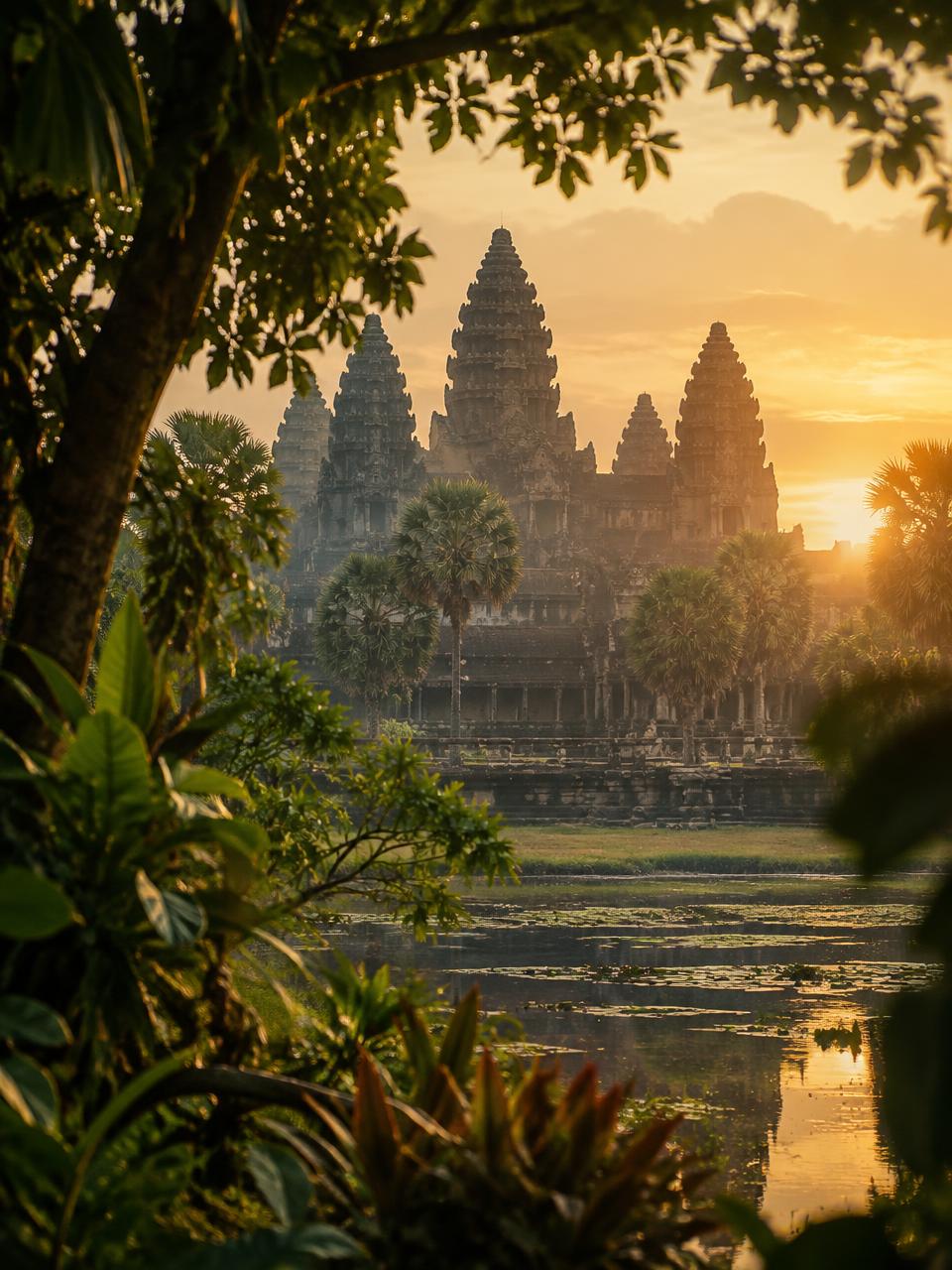 Cambodia travel landscape