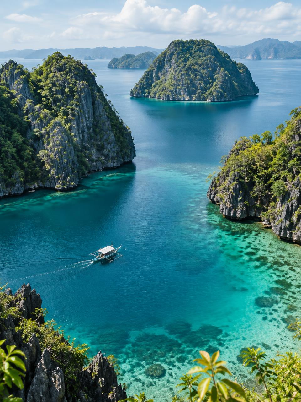 Palawan travel landscape